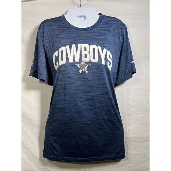 Dallas Cowboys Nike NFL Apparel Women’s T-Shirt Size Small Blue in Color